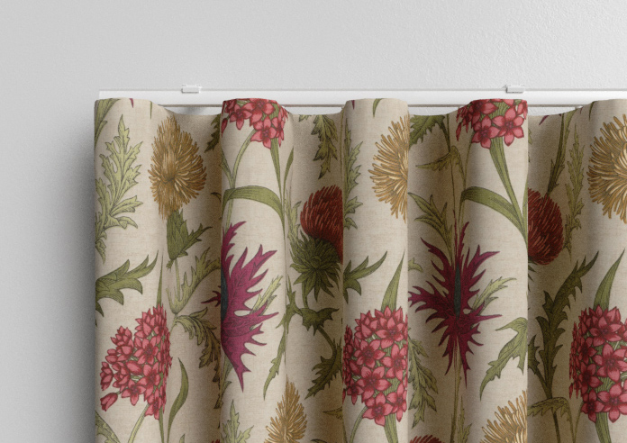 Acanthium, Garnet - Made to Measure Curtains - Image 13